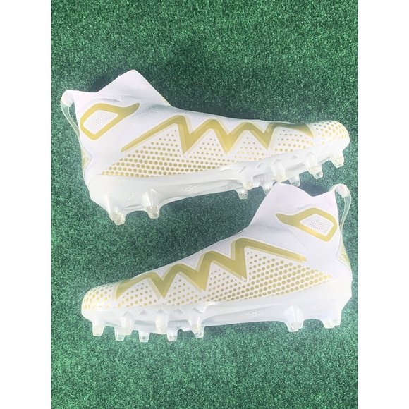 Adidas Freak Ultra 22‎ Football Cleats White Gold Metallic GX7979 Men\'s Size 9.5 main image 6
